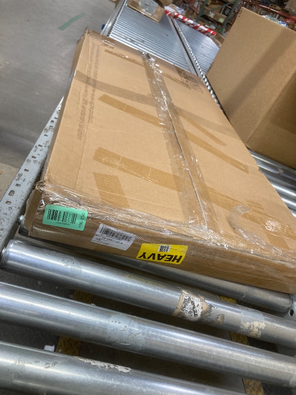 Photo 1 of *Chipped* Unikito Reversible L Shaped Desk with Magic Power Outlets and USB Charging Ports, Sturdy Corner Computer Desk with Storage Shelves, Gaming Table Home Office Desk, Easy to Assemble, Black