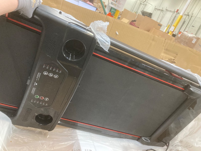 Photo 1 of *PARTS ONLY* *HEAVY*  Treadmill with 8% Incline, Walking Pad Treadmill with Handle Bar, Portable Folding Treadmills for Running and Walking, 3.0HP Brushless Motorized, 5 Layers Shock-Absorbing