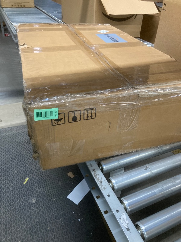 Photo 1 of *Small dent* Tecmojo 18U Wall Mount Rack Network Cabinet for 19" IT Equipment,with Lockable Glass Door and Side Panels,Cooling Fan,Black,17.7inch Depth for AV/Computer/Electronics Equipment Data Rack