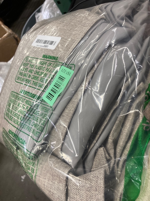 View 2 of 100% Blackout Shield Linen Pinch Pleated Curtains, Blackout Curtains 96 Inch Long 2 Panel Set, Pleated Drapes with Hooks for Bedroom & Living Room, 40" W x 96" L, Dark Faux Linen