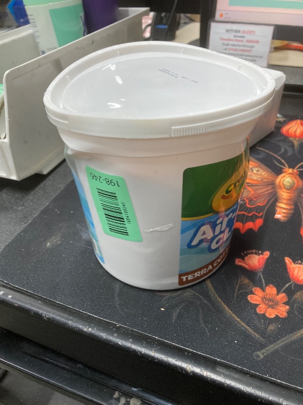 Photo 1 of *Damaged container* Crayola Air Dry Clay for Kids (5lbs), Reusable Bucket of Terra Cotta Clay for Sculpting, Bulk Arts and Crafts Supplies, Ages 3+