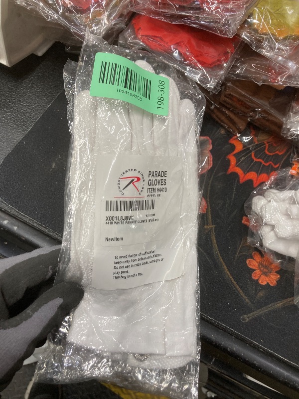 Photo 1 of *2 pack* Rothco Parade Gloves (White, Medium)