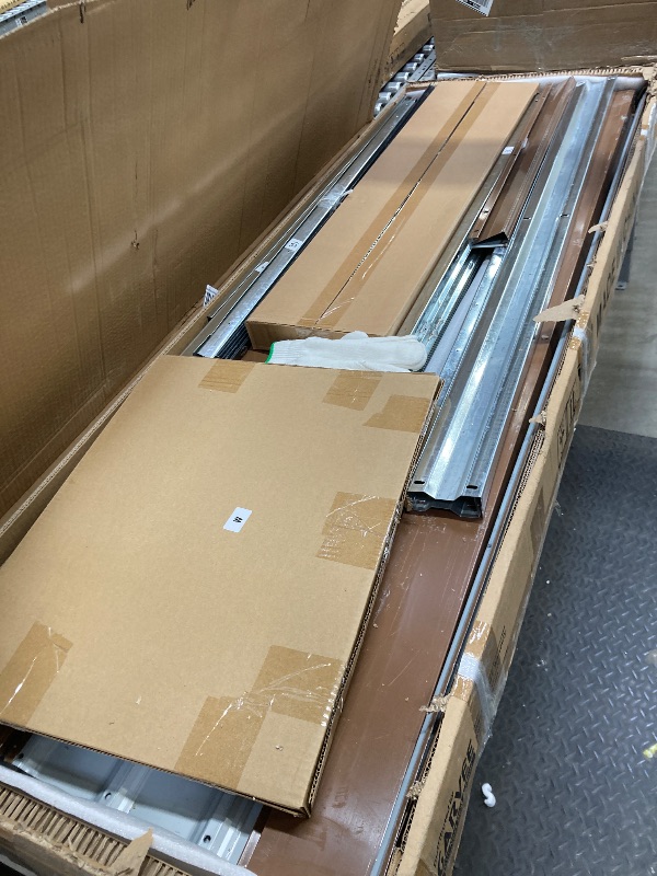 Photo 1 of *Dirty/Scratched* 6x4 FT Outdoor Metal Storage Shed with Window – Lockable Doors & Air Vents, Large Garden Tool Shed for Backyard, Patio, Lawn