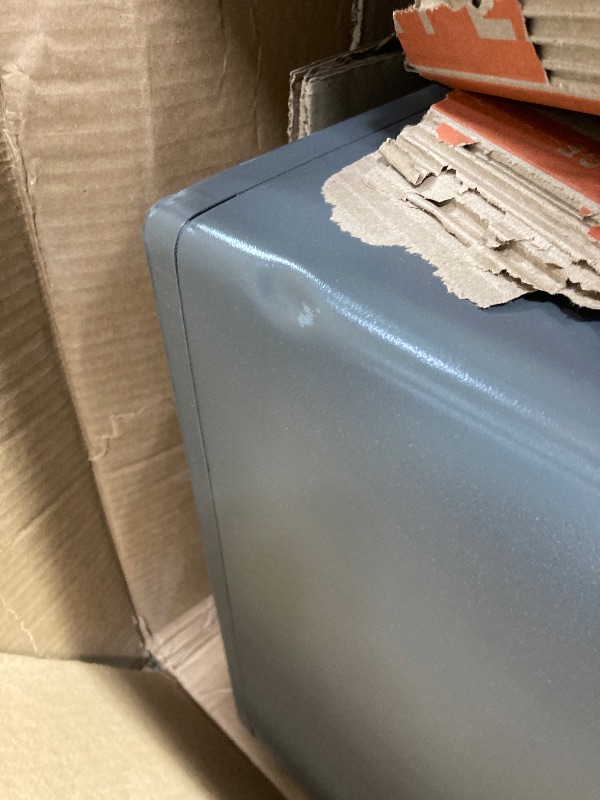 Photo 1 of *Dented/Scratched* *Unsure what's missing* SentrySafe Waterproof and Fireproof Alloy Steel Digital Safe Box for Home with Code Button Keypad, 1.23 Cubic Feet, 17.8 x 16.3 x 19.3 Inches (exterior), SFW123GDC
