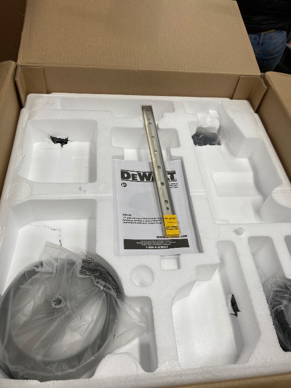 View 2 of *HEAVY* DEWALT Thickness Planer, 13-inch Wood Planer, Three Knife Two Speed, 15 Amp, 20,000 RPM Motor (DW735X)