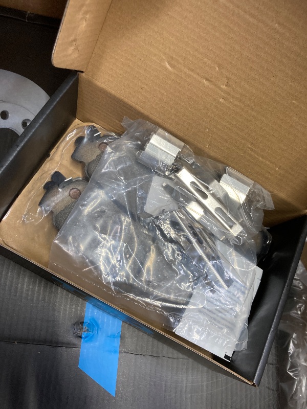 Photo 1 of *HEAVY* *Car type unknown* TRQ Brake Pads, Rotor and Caliper Kit