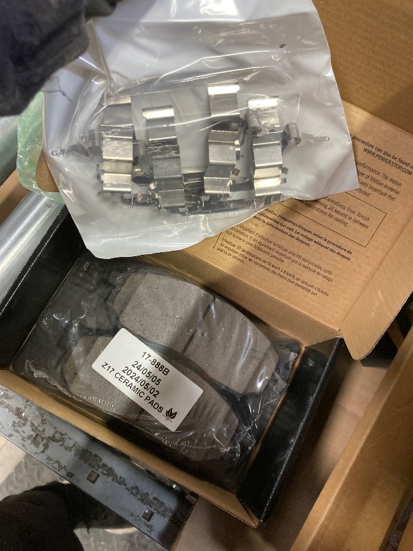 Photo 1 of *HEAVY* Power Stop SC9135 Front and Rear Brake Kit With Semi-Coated Brake Rotors and Ceramic Brake Pads & Hardware For INFINITI FX35 2009 [Application Specific]