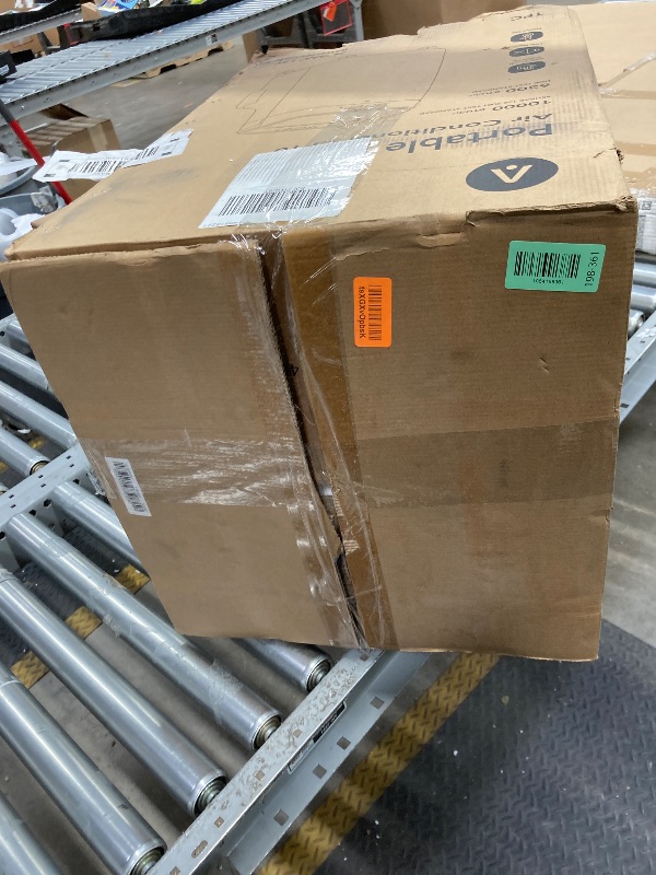 Photo 1 of 10,000 BTU Portable Air Conditioner with Remote Control - Quiet AC Unit for Cooling, Dehumidifier & Fan Modes, Ideal for Rooms up to 450 Sq. Ft,24-Hour Timer,White