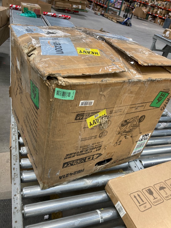 Photo 1 of *Scratches* PowerSmart 40V Cordless Snow Blower, 21'' Cleaning Width/6'' Cleaning Depth Snow Blower with LED Light & 30 FT Throwing Distance, Battery and Charger Included,Perfect for Driveway,Garden, Deck,Garage