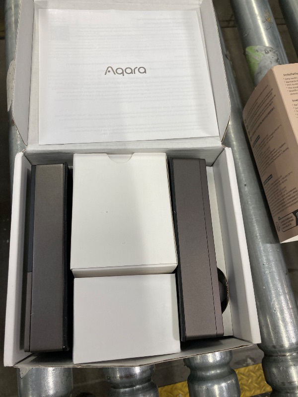 Photo 1 of **PARTS ONLY***Aqara Smart Lock U100, Fingerprint Keyless Entry Door Lock with Apple Home Key, Touchscreen Keypad, Bluetooth Electronic Deadbolt, IP65 Weatherproof, Supports Apple HomeKit, Alexa, Google, IFTTT, Gray