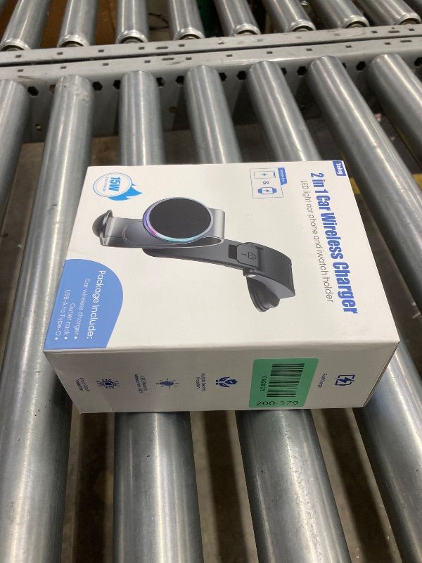 Photo 1 of 2 in 1 for MagSafe Car Mount Charger Wireless - 18W Aluminum Alloy Magnetic Car Charger with 42.5W Car Power Adapter - Dashboard Car Phone Holder Mount for Apple Watch/iPhone 15/14/13/12/Magsafe Case