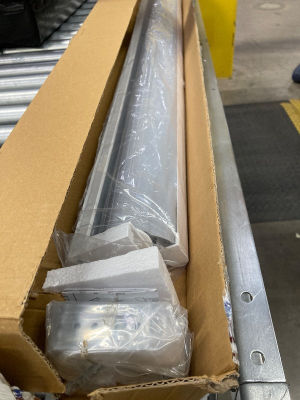 Photo 1 of ***SLIGHT FRAYING ON ONE END AS PICTURED***ShadesU Cordless Zebra Blinds – Light Filtering Dual-Layer Window Shades for Privacy (White Color) (Maximum Height 72") (Width 75")***SLIGHT FRAYING ON ONE END AS PICTURED***