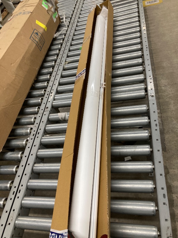 Photo 1 of ***SLIGHT FRAYING ON ONE END AS PICTURED***ShadesU Cordless Zebra Blinds – Light Filtering Dual-Layer Window Shades for Privacy (White Color) (Maximum Height 72") (Width 75")***SLIGHT FRAYING ON ONE END AS PICTURED***