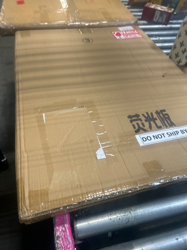 Photo 1 of ***Accessories missing****Standing A-Frame LED Message Writing Board 32" x 24", Neon Menu Sign with Adjustable Height, Outdoor Menu Display Board with 8 Colors Markers and Remote Control, DIY Message Light Board