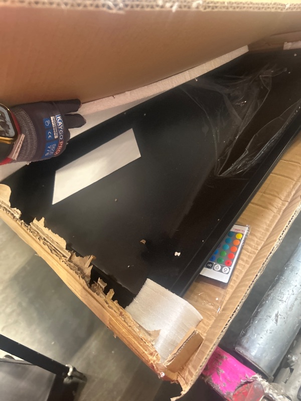 Photo 1 of ***Accessories missing****Standing A-Frame LED Message Writing Board 32" x 24", Neon Menu Sign with Adjustable Height, Outdoor Menu Display Board with 8 Colors Markers and Remote Control, DIY Message Light Board