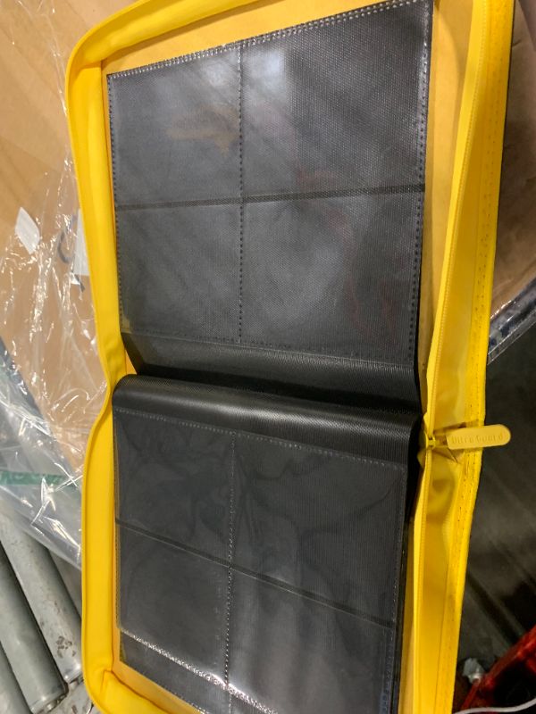 Photo 1 of ** SIMILAR IMAGE/BLACK AND YELLOW**FunGuys Graded Card Binder, 60 PSA Slab Holder, 6 Pocket Graded Card Storage, Slab Binder, PSA Card Graded Display Case Album, Zipper Binder, MTG Card Binder