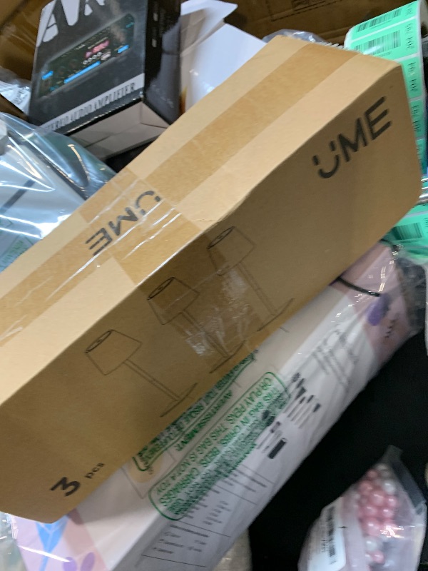 Photo 1 of ****MINOR DAMAGE****UME 3 Pack Cordless Table Lamp, Battery Operated Lamp - Portable Waterproof Rechargeable Table Lamp w/ 3 Color Temps & Stepless Dimming for Dinner, Desk, Cafe, Outdoor (Brushed Gold)