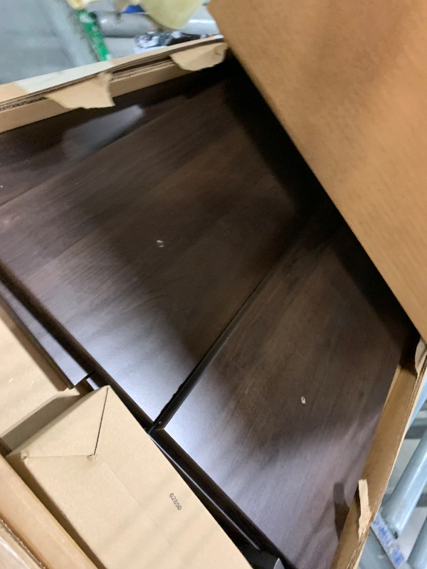 Photo 1 of ***FINAL SALE/ NO RETURN****PARTS *** Prepac Sonoma Superior 5-Drawer Dresser for Bedroom - Spacious and Stylish Chest of Drawers, Measuring 17.75"D x 31.5"W x 44.75"H, In Espresso Finish