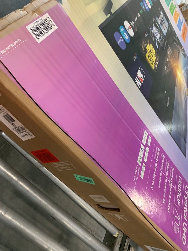Photo 1 of ** SOLD AS IS NO REFUND/RETURN** SEE COMMENTS
Samsung 70-Inch Class Crystal UHD U8000F 4K Smart TV (2025 Model) Endless Free Content, Crystal Processor 4K, MetalStream Design, Knox Security, Alexa Built-in