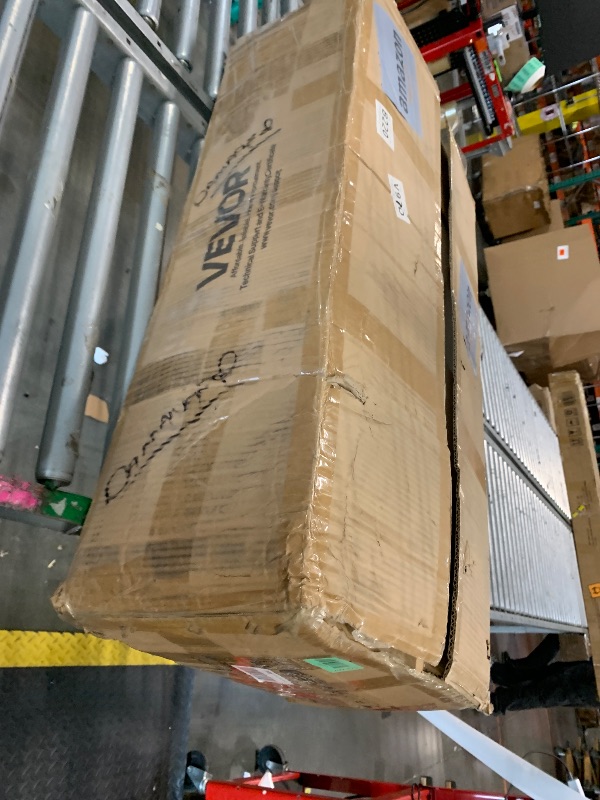 Photo 1 of *UNTESTED*
VEVOR Crowd Control Stanchion Set, Stanchion Set with 6.6 ft/2 m Black Retractable Belt, Black Crowd Control Barrier w/Concrete and Solid Metal Base - Easy Connect Assembly (6)