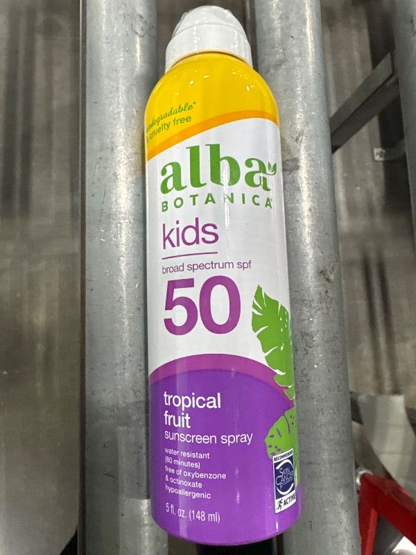 Photo 1 of ****EXPIRED*** Alba Botanica Very Emollient, Active Kids Spray Sunscreen SPF 50 6 oz