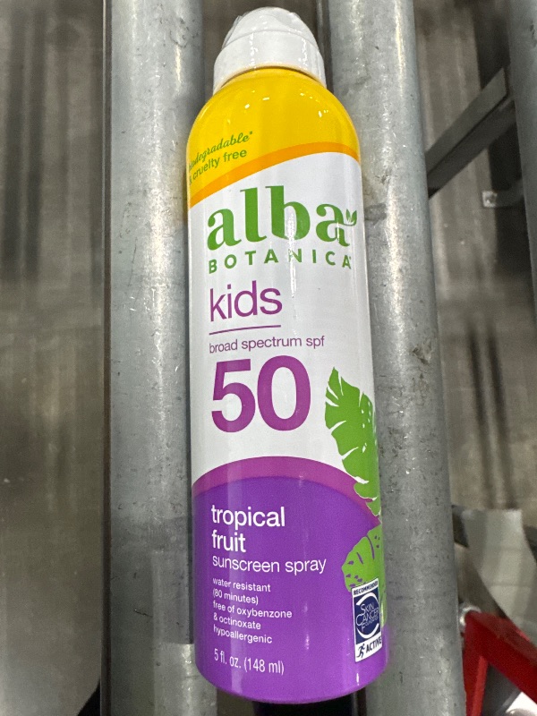 Photo 1 of ****EXPIRED*** Alba Botanica Very Emollient, Active Kids Spray Sunscreen SPF 50 6 oz