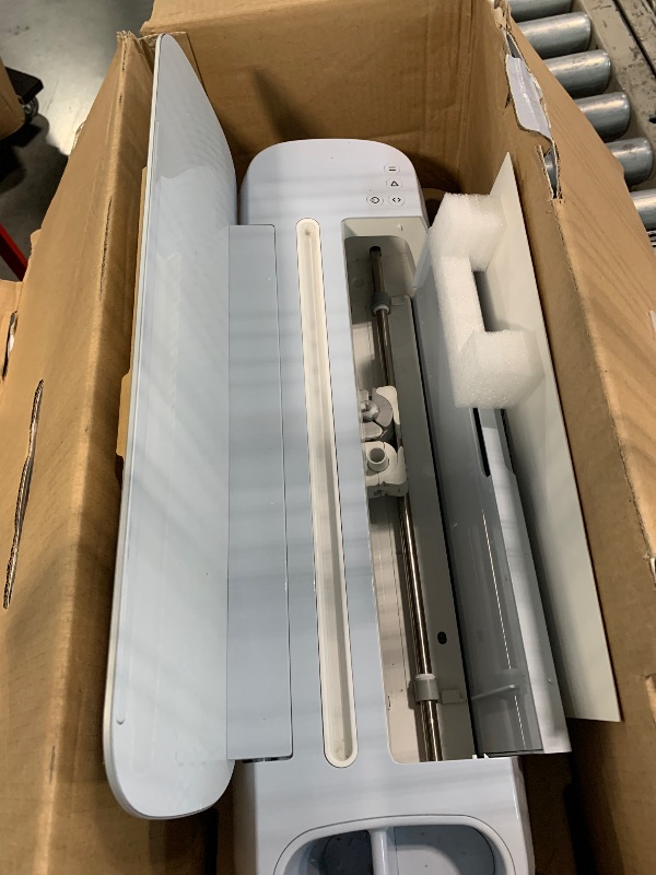 Photo 1 of **MISSING PARTS UNKOWN**
Cricut Maker 3 & Digital Content Library Bundle - Includes 30 Images in Design Space App - Smart Cutting Machine, 2X Faster & 10X Cutting Force, Cuts 300+ Materials, Blue, Leather,Vinyl