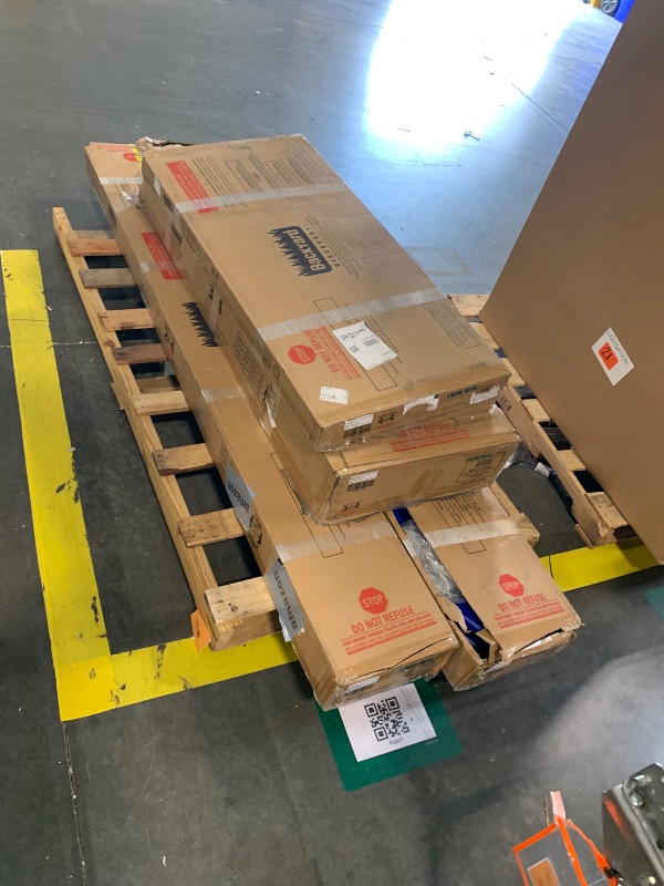 Photo 1 of ***Multiple Boxes*** ***Pick up With Truck*** Backyard Discovery Beach Front Cedar Wood Swing Set with Wave Slide, Play Deck, Monkey Bars, Rock Wall Ladder, Shaded Picnic Area, Snack Bar, Belt Swings, Trapeze, Sandbox Area, Outdoor Playset