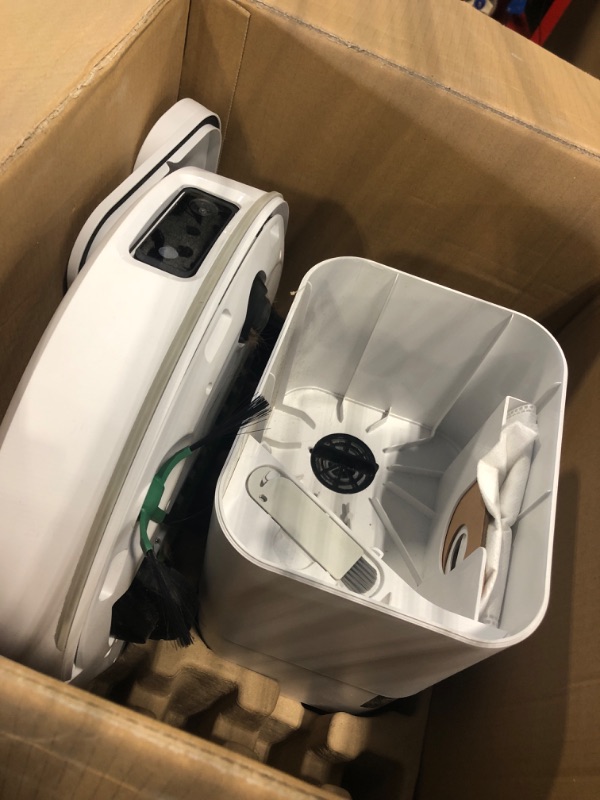 Photo 1 of **MAJOR DAMAGE**
iRobot Roomba Max 705 Vac Robot Vacuum + AutoEmpty Dock - Extreme Power-Lifting Suction, Anti-Tangle Dual Rubber Brushes, Self-Empties, Recognizes and Avoids Obstacles, LiDAR Navigation