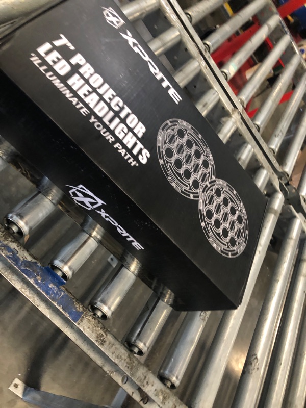 Photo 1 of *UNTESTED*
Xprite 105W LED Wrangler Headlights, 7 Inch Round Headlamp Replacement with Hi/Lo Beam, DRL, Turn Signal Lights, DOT Approved, Compatible with Wrangler JK TJ LJ 1997-2018, Includes H4 H13 Adapter