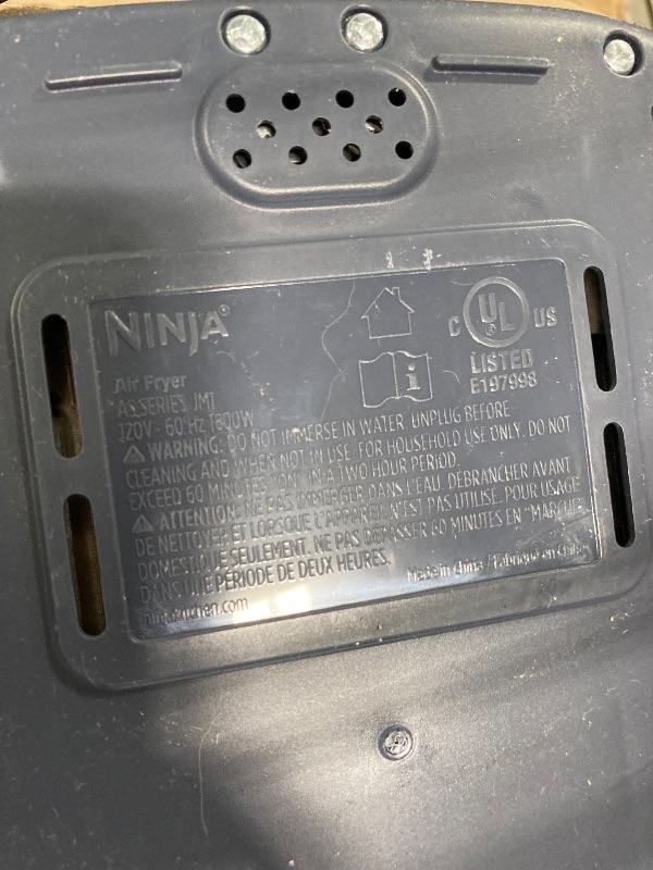 Photo 1 of ***MINOR DAMAGE TO TOP****Ninja Crispi Pro 6-in-1 Glass Air Fryer | 450°F, Nontoxic, 6qt & 2.5qt Containers & Lids | Microwave, Freezer, Dishwasher Safe | Max Crisp, Air Fry, Bake, Roast, Recrisp, Dehydrate |Cyberspace AS101CY