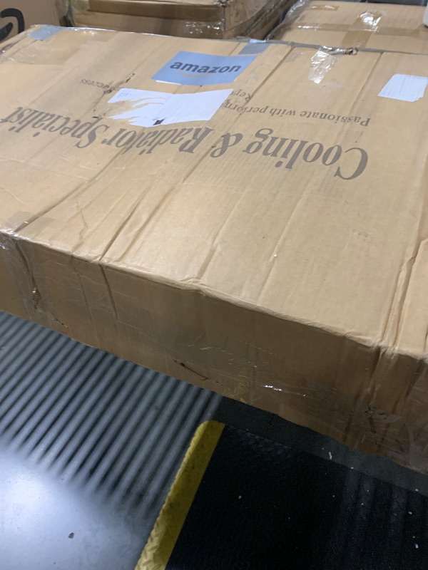 Photo 1 of **MAJOR DAMAGE**
ENGINKUHLER 4 Row Radiator for 1982-1986 CHEVY C/K C10 C20 C30 Scottsdale Silverado Pickup V8 6.2L Diesel, for GMC C1500 C2500 K1500 K2500 (4-Row Radiator)