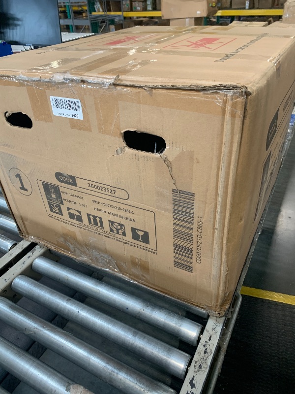 Photo 1 of **PARTIAL SET** 
**MISSING PARTS** Rocker Recliner Chair  Massage CHAIR R 360° Swivel Oversized Chairs for Adults,Chenille Lazy Boy Single Sofa Seat with 3 Positions,Side Pockets,2 Cup Holders for Living Room,Blue