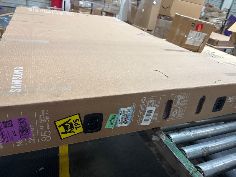 Photo 1 of *** SOLD FOR PARTS *** ***BROKEN / NOT FUNCTIONAL *** *** FINAL SALE **** Samsung 85-Inch Class Neo QLED QN70F 4K Mini LED Smart TV (2025 Model) NQ4 AI Gen2 Processor, Quantum Matrix Technology Slim, Motion Xcelerator 144Hz, Samsung Vision AI, Alexa Built
