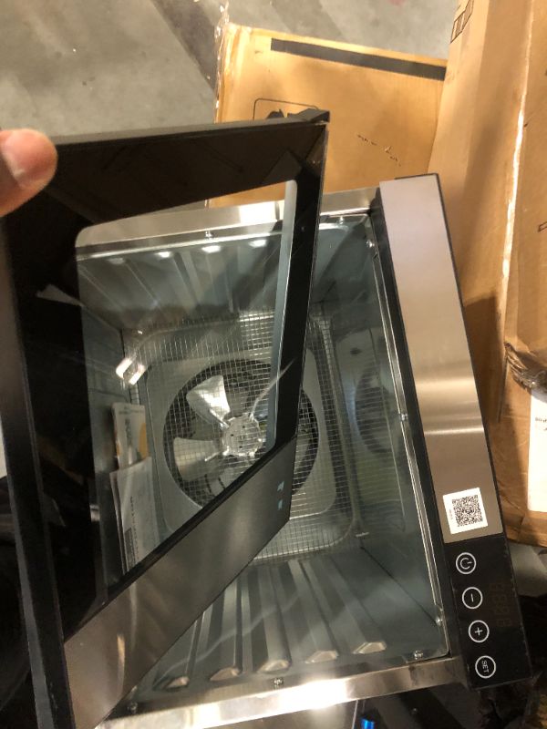 Photo 1 of ***BROKEN DOOR*** Konfintos 700W Food Dehydrator Machine | 6 XL Stainless Steel Trays (13"x12") | Dryer for Jerky, Mushroom, Herbs, Meat, Fruit | Digital Timer and Temperature Control, 167°F 48H | Recipes + Gloves