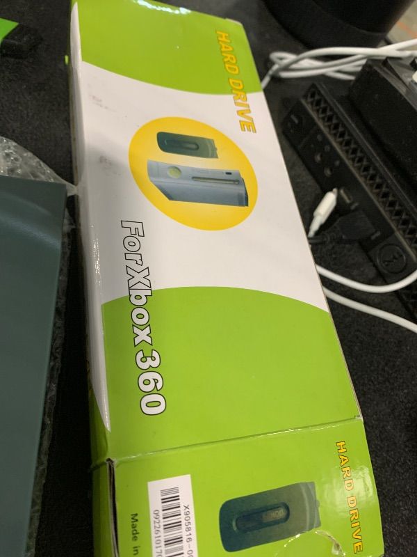 Photo 1 of ***NOT FUNCTIONAL, SELLING FOR PARTS, FINAL SALE***Tianken Hard Drive External HDD for Xbox 360 Gray (320GB)***NOT FUNCTIONAL, SELLING FOR PARTS, FINAL SALE***