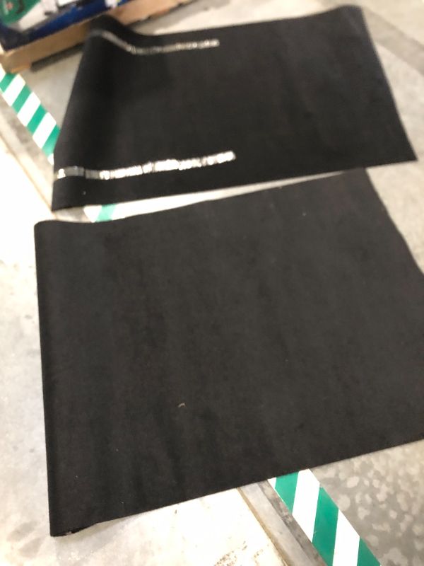 View 3 of ***RUGS ARE SEPARATE, VIEW IMAGES*** HOMBYS 450 GSM Extra Thick 3x15 ft Black Carpet Runner for Partys & Events, Heavy-Duty Felt Aisle Runway Rug for Steps, Prom Proposal & Wedding Ceremony Decorations, Hollywood Oscars for VIP Awards