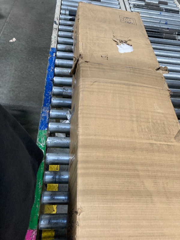 Photo 1 of ***DIFFERENT COLOR*** 63-Inch Console Entryway Table, Narrow Long Sofa Table with Storage Behind Couch, Farmhouse Entry Way Tables, Lightweight Entrance Tables, Wood Accent Decor for Living Room, Hallway, Foyer (Walnut)