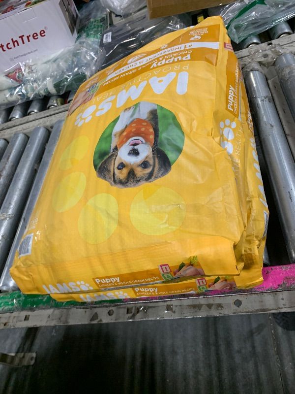 View 2 of ** NO RETURNS ** IAMS Proactive Health Chicken and Whole Grains Flavor Puppy Dry Dog Food PACK 2