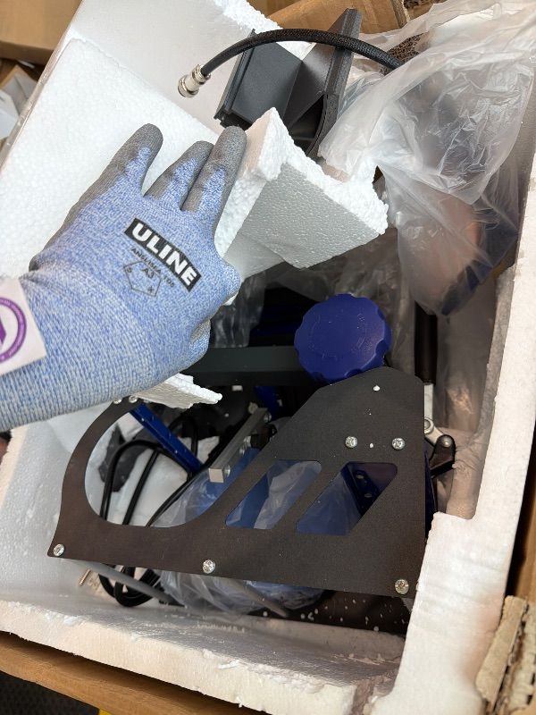 Photo 1 of *NON-FUNCTIONAL*
VEVOR Heat Press Machine 8 in 1 Combo, Heat Press 15x15 in, Swing Away T Shirt Printing Machine Digital Control, Multifunction Transfer Machine Sublimation, for T-Shirt Hat Cap Mug Plate, Blue
