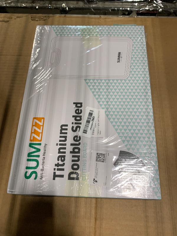 Photo 1 of *** NEW FACTORY *** Titanium Cutting Board Double Sided Food Grade, Pure Titanium/PP for Kitchen, Cutting Board Easy to Clean[15.5”*10.5”+12”*8.5”]