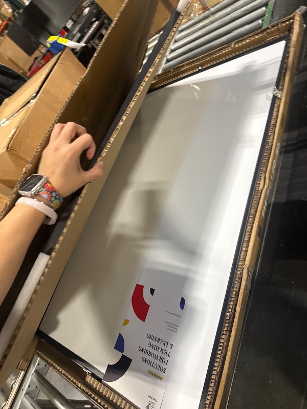 Photo 1 of ** SOLD AS IS NO REFUND/RETURN** SEE COMMENTS
Rolling Dry Erase Board 48 x 32, maxtek Double-Sided Mobile White Board, Large Portable Magnetic Whiteboard with Stand - Easel Style Whiteboard with Wheels for Home Office Classroom School, Black