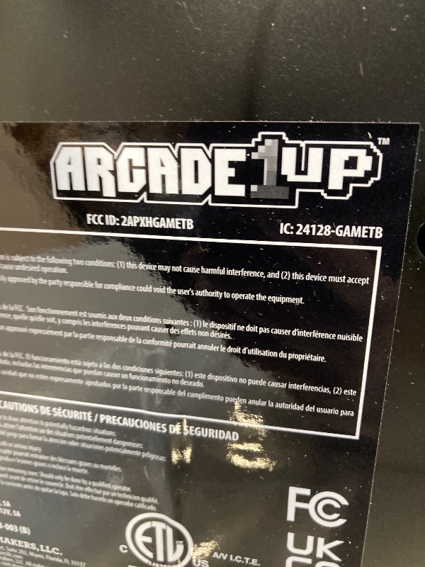 Photo 1 of ***Broken glass; check the actual image.*** Arcade 1Up 32" Screen Infinity Game Table - Electronic Games