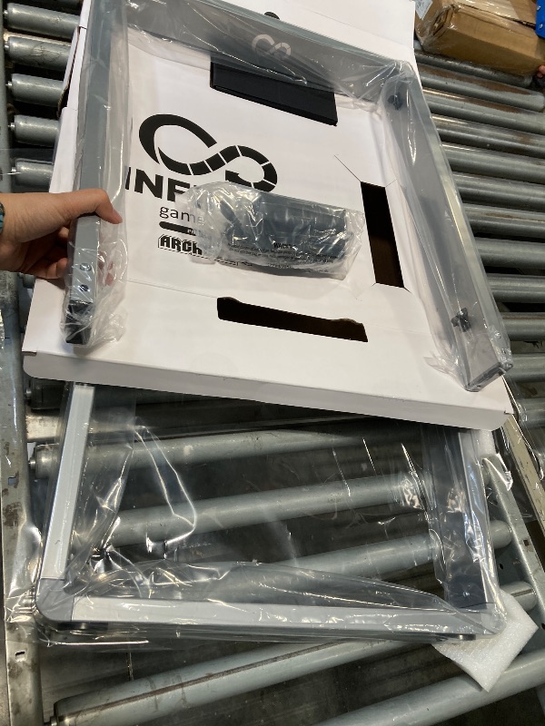 Photo 1 of ***Broken glass; check the actual image.*** Arcade 1Up 32" Screen Infinity Game Table - Electronic Games