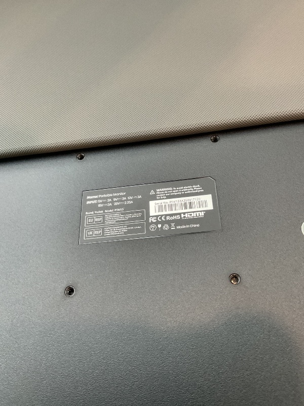 Photo 1 of **UNTESTED**
Triple Aero 15.6” Pro Max | Premium Triple Portable Monitor Extender | Full Aluminum | Quad Screens | 3×15.6” FHD 1080P HDR IPS | USB-C & HDMI | Compatible with 11-18” Laptops