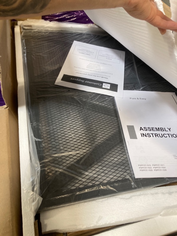 Photo 1 of ***partial set only, missing a box*** YITAHOME 63 Inch Double Dog Crate TV Stand with Charging Station, Heavy Duty Wooden Cage Furniture for 2 Dogs, Dog Kennel Indoor Furniture Double Sliding Barn Door Design Ideal for 2 Dogs, Oak