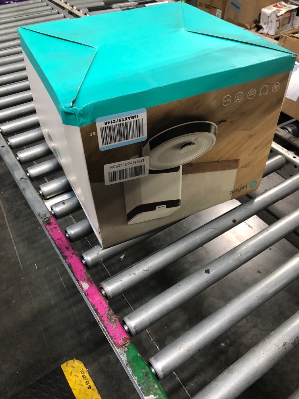 Photo 1 of **MINOR DAMAGED/DIRTY**
Lefant LiDAR Robot Vacuum and Mop, 90-Day Self-Emptying, 190° PSD Obstacle Avoidance, Customized Cleaning, Multi-Floor Mapping, 5500Pa Strong Suction, 140 Min Runtime, WiFi/Alexa/APP/iWatch, M2 Pro