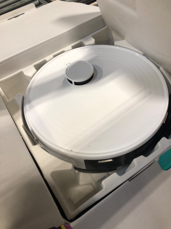 Photo 1 of **MINOR DAMAGED/DIRTY**
Lefant LiDAR Robot Vacuum and Mop, 90-Day Self-Emptying, 190° PSD Obstacle Avoidance, Customized Cleaning, Multi-Floor Mapping, 5500Pa Strong Suction, 140 Min Runtime, WiFi/Alexa/APP/iWatch, M2 Pro