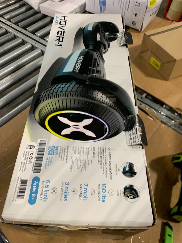 Photo 1 of *** FINAL SALE, VIEW NOTES***Hover-1 Blast Hoverboard for Children, LED Lights, 7 mph Max Speed, Black