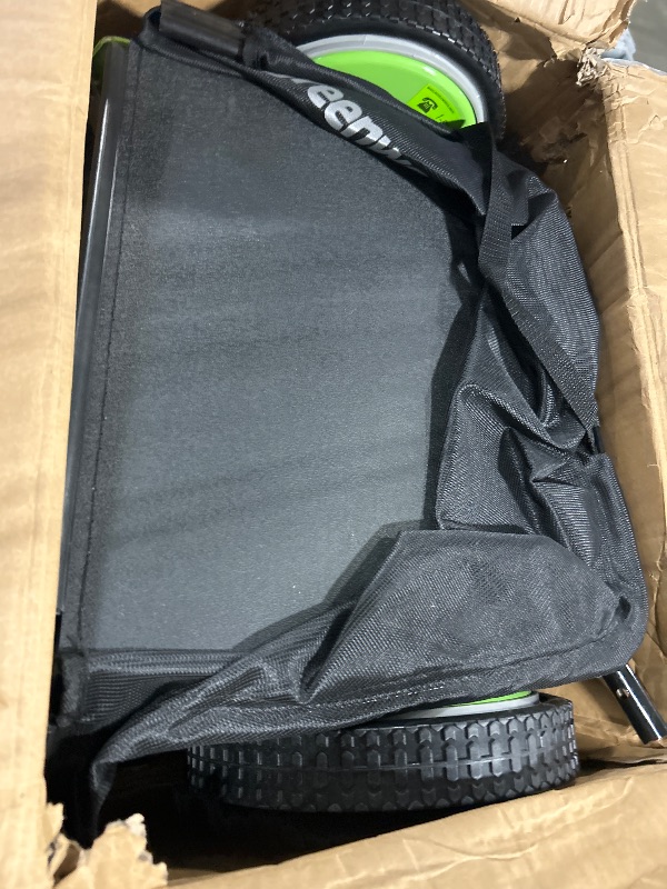 Photo 1 of ** SOLD AS IS NO REFUND/RETURN** SEE COMMENTS Greenworks 14-Inch Reel Lawn Mower RM1400